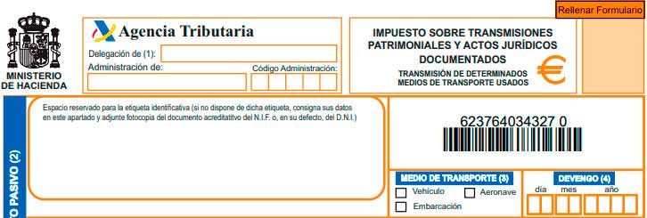 Modelo 623 modelo 623 gobierno de baleares